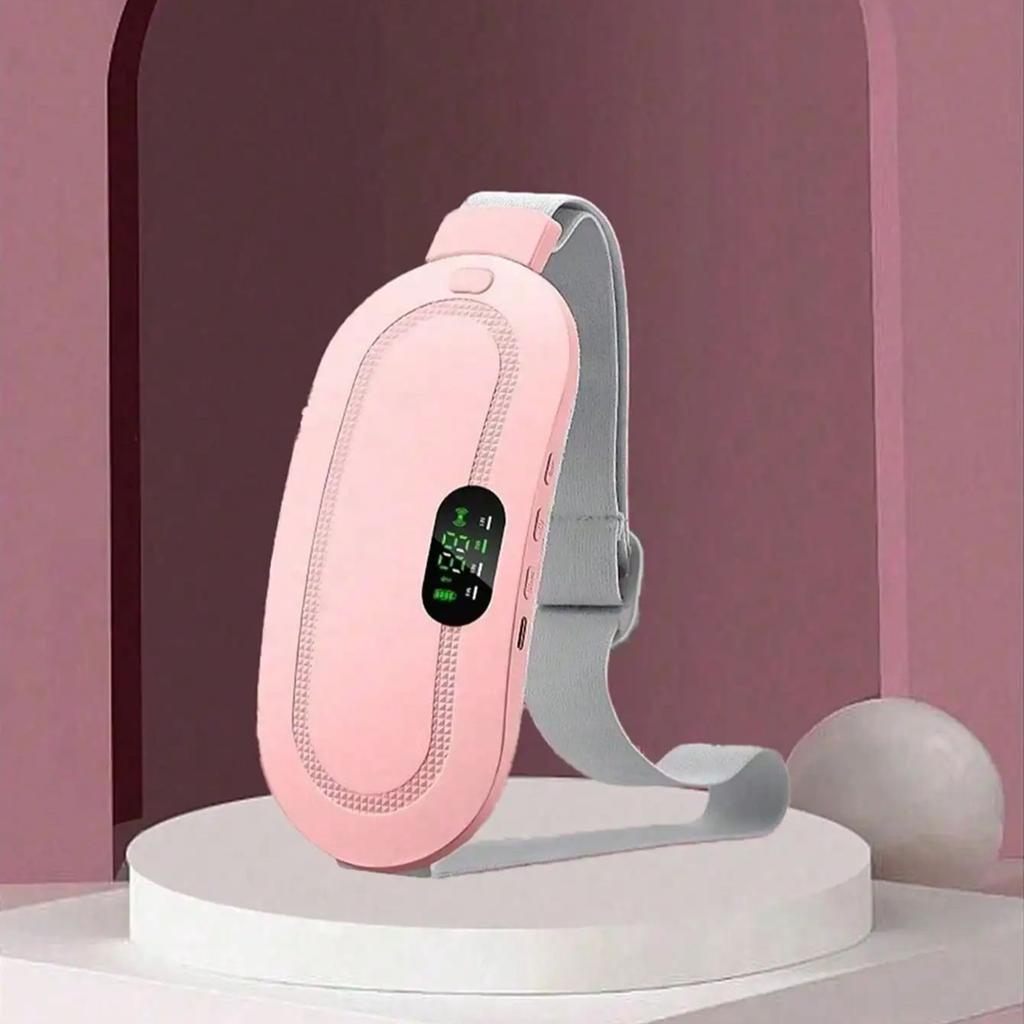 USB Menstrual Uterine Warmth Belt Female Abdominal Heating Pad Vibration Abdominal and Waist Massager Bracket