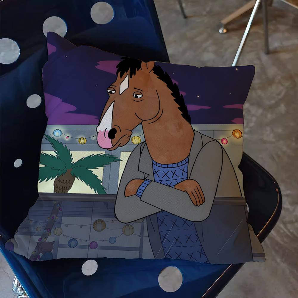 Adult Animation BoJack Horseman Lucky Dragon pillow cover sofa cushion cover home room decoration children gift