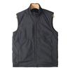 Foreign Trade Original Order Double-sided Wearable Lightweight Warm Men's Autumn and Winter Thickened Fleece-lined Stand Collar Cargo Casual Vest Vest