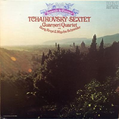 LP Record TCHAIKOVSKY GUARNERI QUARTET BORIS Tchaikovsky Sextet Souvenir De Flo RL12286 RCA RED SEAL 1977 Italy Classical Used