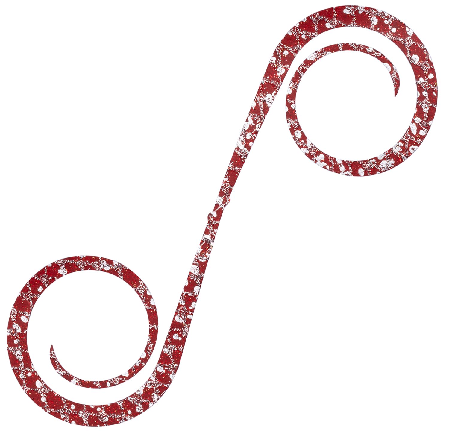 OSP Tai Mule Tie Finesse W Curly TR05 Red/Laser Holo Approximately 10cm (when laid flat)