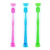 Dog Toothbrush for Pet Cat Tooth Cleaning Kit Soft Bristle Toothbrush Rotatable Deep-Clean Pets Dental Care Toothbrushes