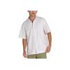 Vans Kessler Loose Flowing Elegant Fashion Short Sleeve Shirt Men Shirts White VN000M18E68