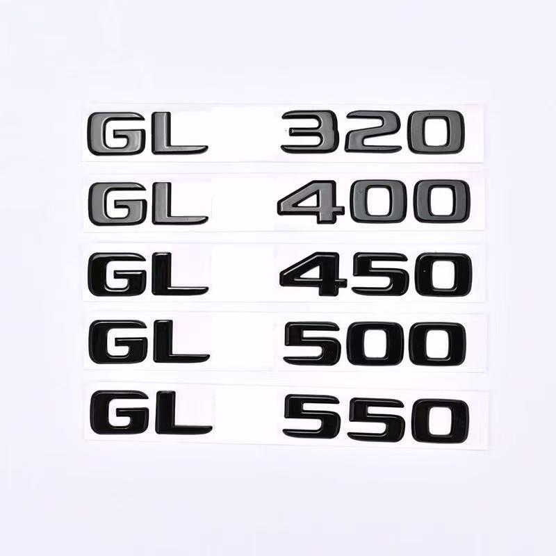 

for Mercedes ML GL letter series car sticker Benz ML350 ML400 ML450 GL500 GL550 modified accessories Body rear cover decorative 300