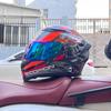 Motorcycle Helmet Full Helmet Can Be Equipped with Bluetooth Headset Men's Four-season Electric Bicycle Riding Helmet