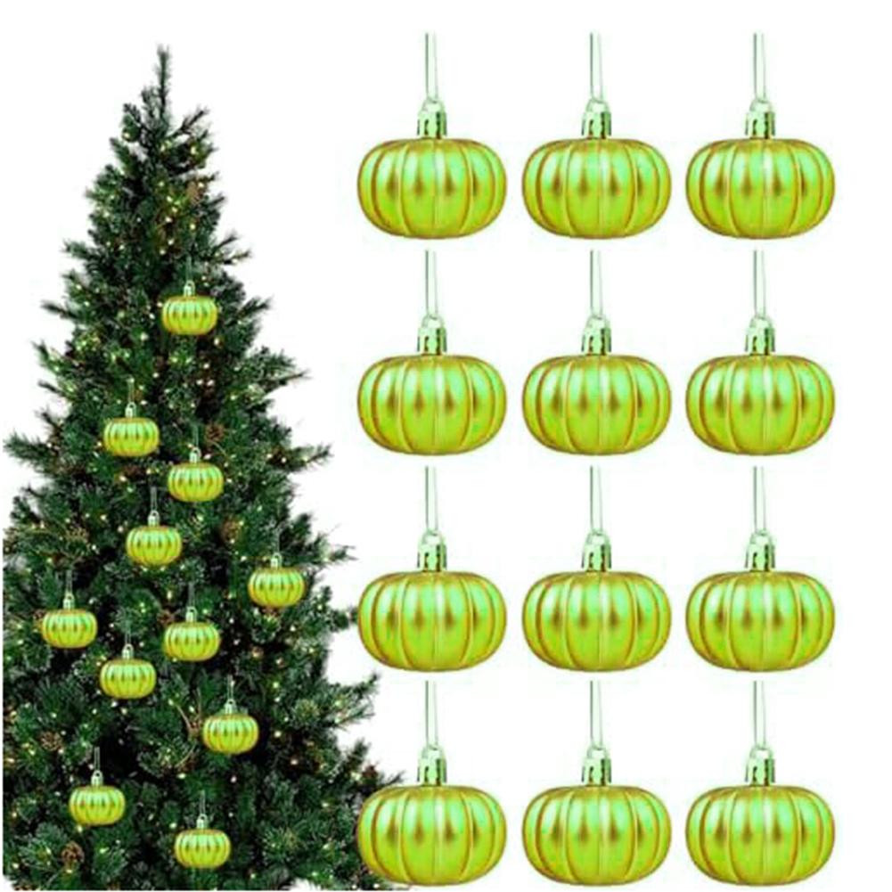 12 Matte Hanging Pumpkins Halloween Pumpkin Balls Halloween Hanging Ornaments Thanksgiving Pumpkin Ball Xmas Decoration 2026