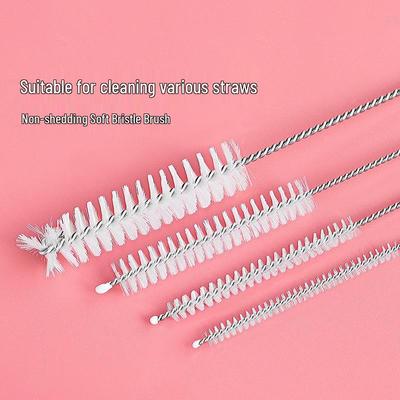Nylon Crevice Brush for Cleaning Bottles, Kettles, and Straws