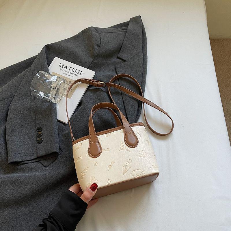 Trendy Color Block Women's Crossbody Bag: Autumn & Winter Collection