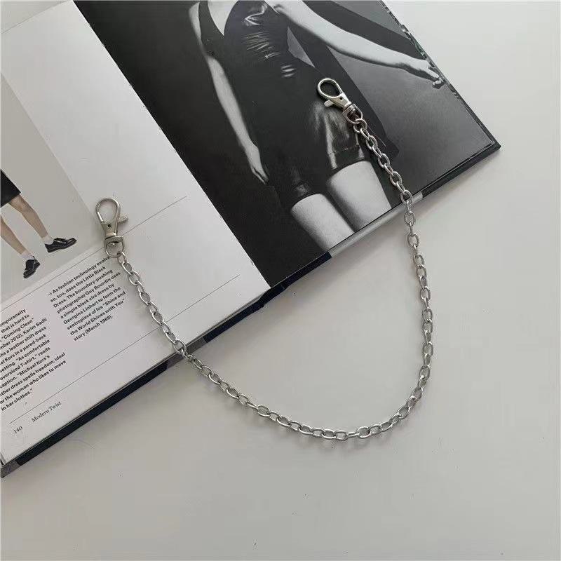 Панк Джинсы Ремень Украшения Хип-Хоп Женские Брюки Цепь 35cm chain length