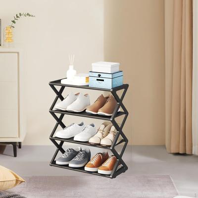 Entryway Shoe Storage Solution with Display Stand for Apartments