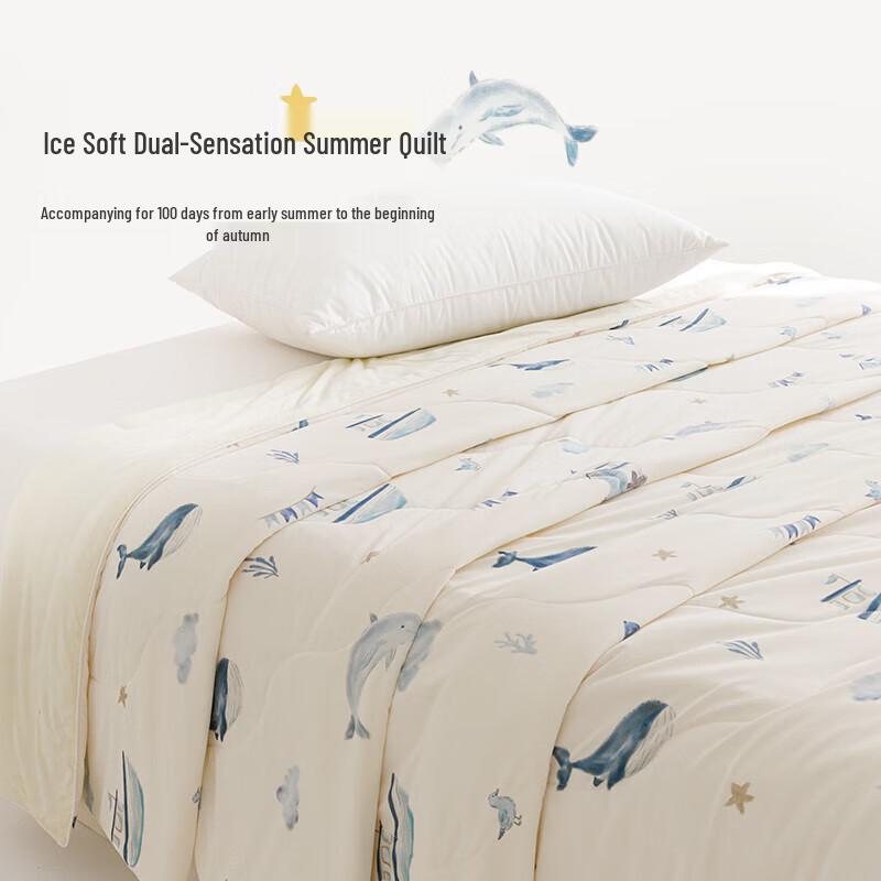 

Aimeijia Ice-Soft Cloud Summer Quilt