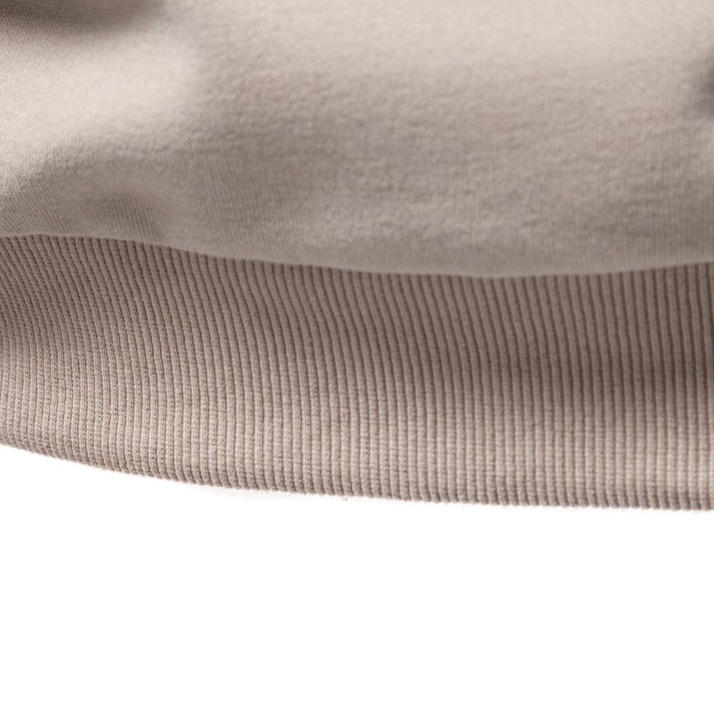 AIOPESON Half Zip Katoenmix Sweatshirts Opstaande Kraag Geribbelde Manchetten Raglanmouw Casual Sport Heren Herfst Winter Warm Pullover