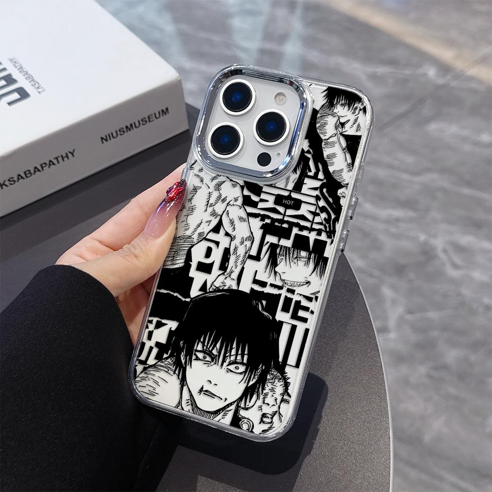 New Jujutsu Kaisen Anime Phone Case For iPhone 17 16e 16 15 14 13 12 11 Mini Pro Max X XR XSMAX 8 7 Air Plus Transparent Cover