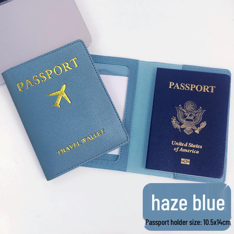 PU Leather Passport and Luggage Tag Set