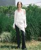 Nigaennikol Dot Lace Slip Top_Ivory
