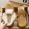 2026Winter New Men's Boots Korean Style Casual Ankle Boot Winter Plush Warm Cotton Boot Outdoor Non Slip Snow Boots Botas Hombre