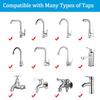 Bathroom Sink Faucet Filter, 360° Rotating FaucFilters Purifier Kitchen Tap Filtration Removes Chlorine Fluoride Heavy Metals Hard Water for Home &