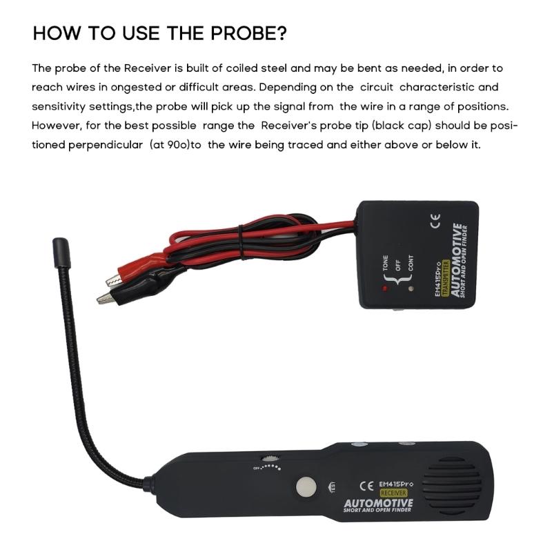 Car Circuit Scanner Digital Diagnostic Tool Automotive-Short And Open Finder Cable Tracker Truck Tractor SUV Wire Tester