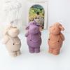 Sheep-like Candle Mold for Making Candle Soap Plaster Ornament Home Decorations