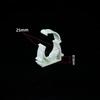 20pcs Plastic PPR Clamp Holder For Water Pipe Tube Fittings With Cover Diameter 16mm 20mm 25mm 32mm