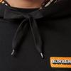 Burberry Logo Applique Cotton Hoodie 80572601