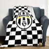 Juventus FC Druck Flanelldecke Hohe Qualität Warm Bequem Decke für Alle Jahreszeiten Perfekt für Geschenke Heimdekoration