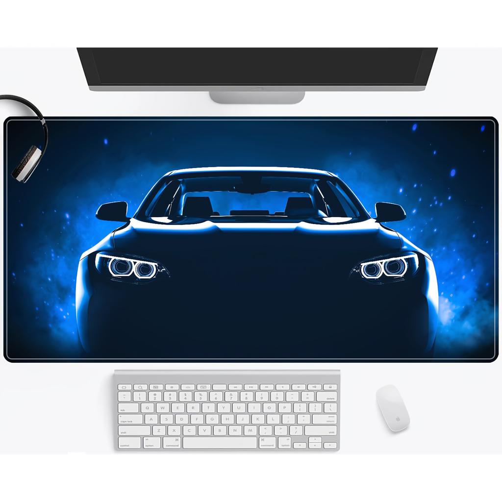 Large Cool Sport Car Mouse Pad MM Non-Slip Rubber Base Desk Mat E-sports for Office Desk Deskpad Mat Gaming Accessories