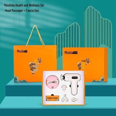 Misida Head Massager & Fascia Gun Set CN Plug (adapter Included)