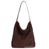 Today's popular retro tote bag women's large-capacity new niche simple underarm bag shoulder bag