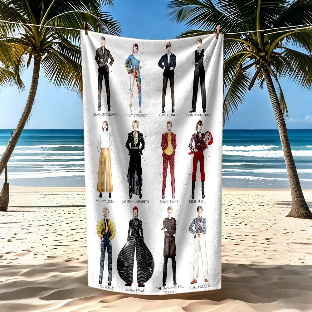 Elvis Beach Towel Quickdry Soft Microfiber Comfortable Lightweight
