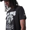 Shirt - NEW ERA - WORDMARK Las Vegas Raiders - Manches courtes - Homme - Noir