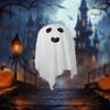 1PC Easy Halloween Craft Supplies Halloween Ghost Lantern Handmade Spooky Lantern Decor Eco-Friendly Halloween Crafts 30cm