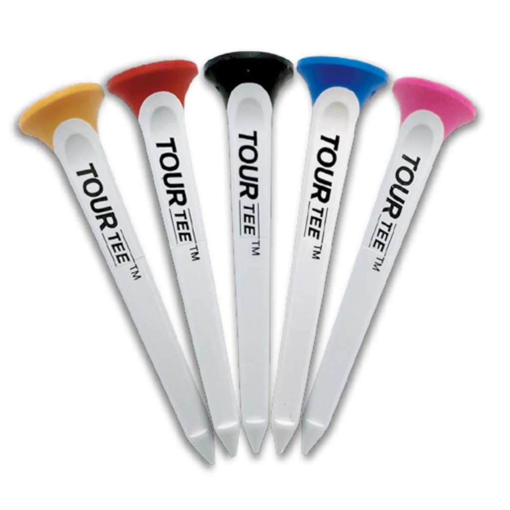 

TOUR TEE LARGE WHITE SPINE Golf Tees (5 tees)