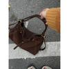 New spring suede bag women's large-capacity casual shoulder messenger commuter tote bag backpack
