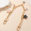 1PC Flower Bag Charm Travel Accessory, Fashion Casual Handbag Shoulder Bag Pendant Chain, Suitable for All Kinds of Bags, Holiday Gift