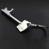 Metal keychain opener function car key holder