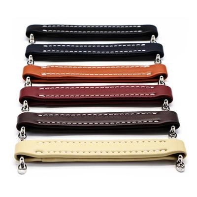 Leather Handle -Vintage Style Soft Leather Guitar Amplifier Speaker Handle Cabinet Drawer Knobs Gear Hardware Parts Accessories