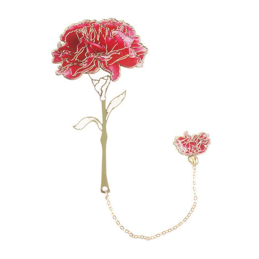 Flower Apricot Leaf Chinese Style Metal Bookmark Hollow Bookmark Leaf Bookmark Vintage Bookmark