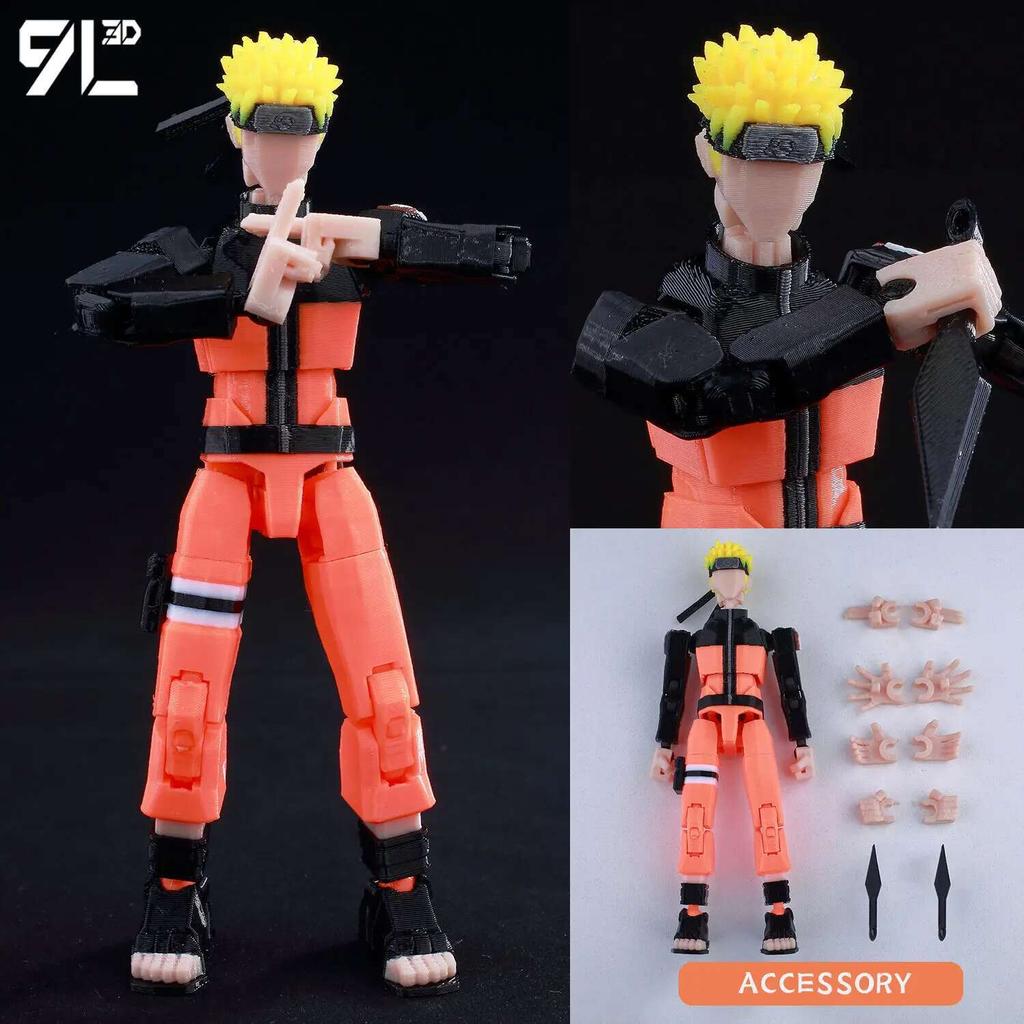 Titan13 One Punch Man Figure - Anime Multi-Jointed Poseable Saitama Dummy13 Action Model Decompression Toys For Adults Kids