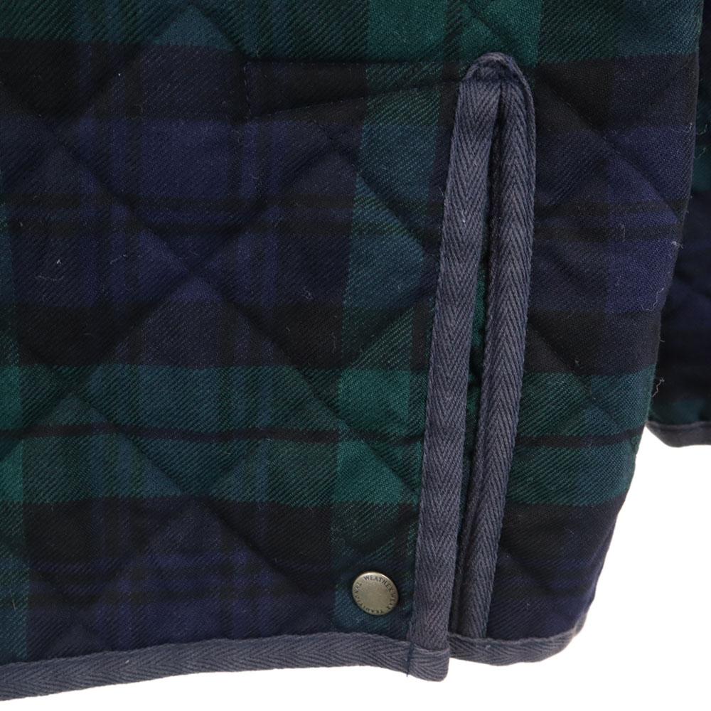 Traditional Weatherwear Made in Scotland Black watch Quilted jacket 32 Women Used