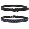 Purple Rivet Punk Women's Belt Hip Hop Y2k Jeans Accessories Girdle Fashion Trend Pu Leather Pin Buckle Waistband Unisex