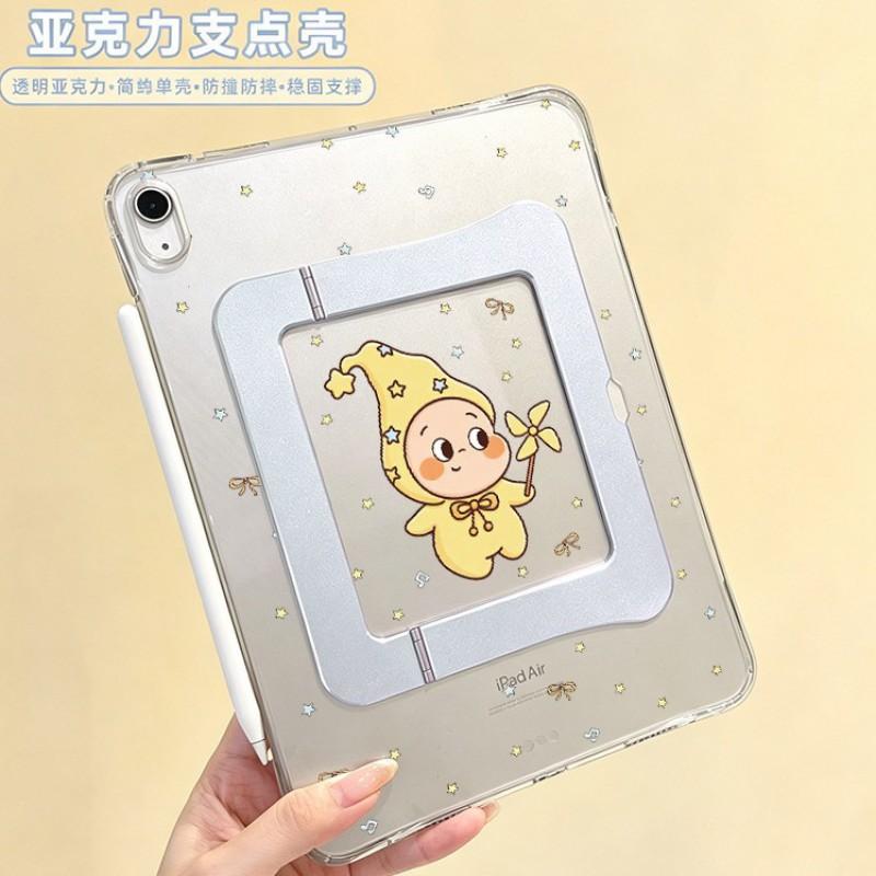 Slim Acrylic IPad Air 8 Case With Stand Support Multi-Angle Adjustable Full Coverage Shockproof 11-inch Tablet