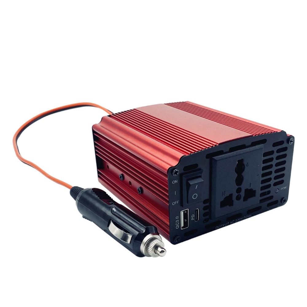

Инвертор мощности 300 Вт, автомобильный адаптер переменного тока от 12 В до 220 В для автомобильного прикуривателя, преобразователь розетки