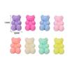 Acrylic Macaron Bow Bead String for DIY Bracelets and Hair Ties