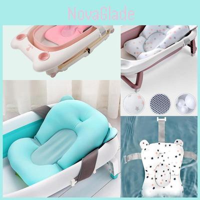 Premium Baby Bath Support Mat For Newborns With Comfortable Anti-slip Cushioning