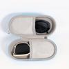 Durable Hard Shell Double Glasses Case Portable Simple Dual Sunglasses Cases Double Eyeglass Storage Box For Women Men