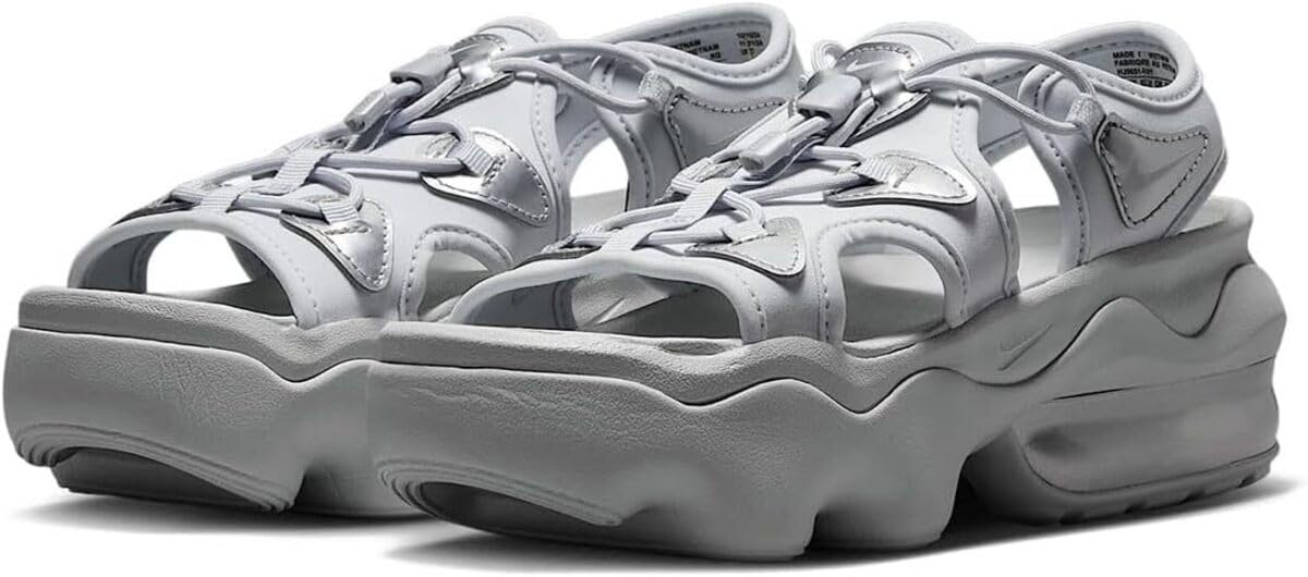 

Nike Air Max Koko Sandal SE Pure Platinum Size W, Platinum/Metallic Silver/Wolf Grey/Pure (HJ9651-001), 26.0cm