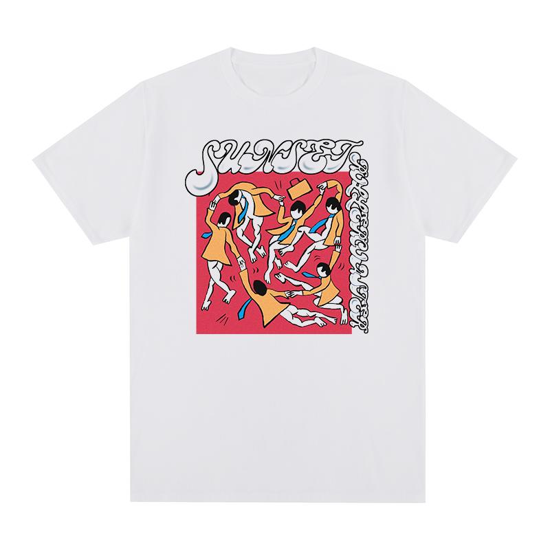 Sunset Rollercoaster Vintage tshirt My Jinji Cotton Unisex T shirt New TEE TSHIRT Womens tops S