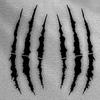 Demon Claw Motorcycle Stickers Covering Scratches DIY Helmet Stickers Solid Color Vinyl Car Vinyl Stickers Vehicle Decoration