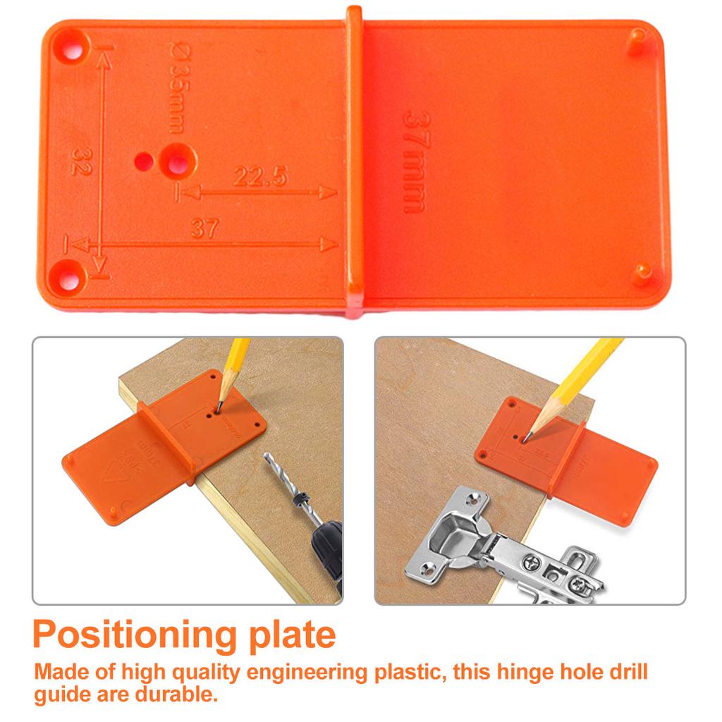 35mm/40mm Lochbohrführung Locator Opener Cabinet Holzbearbeitung Lineal Wer U3F6 35mm/40mm Lochbohrführung Locator Opener Cabinet Holzbearbeitung Lineal Wer U3F6